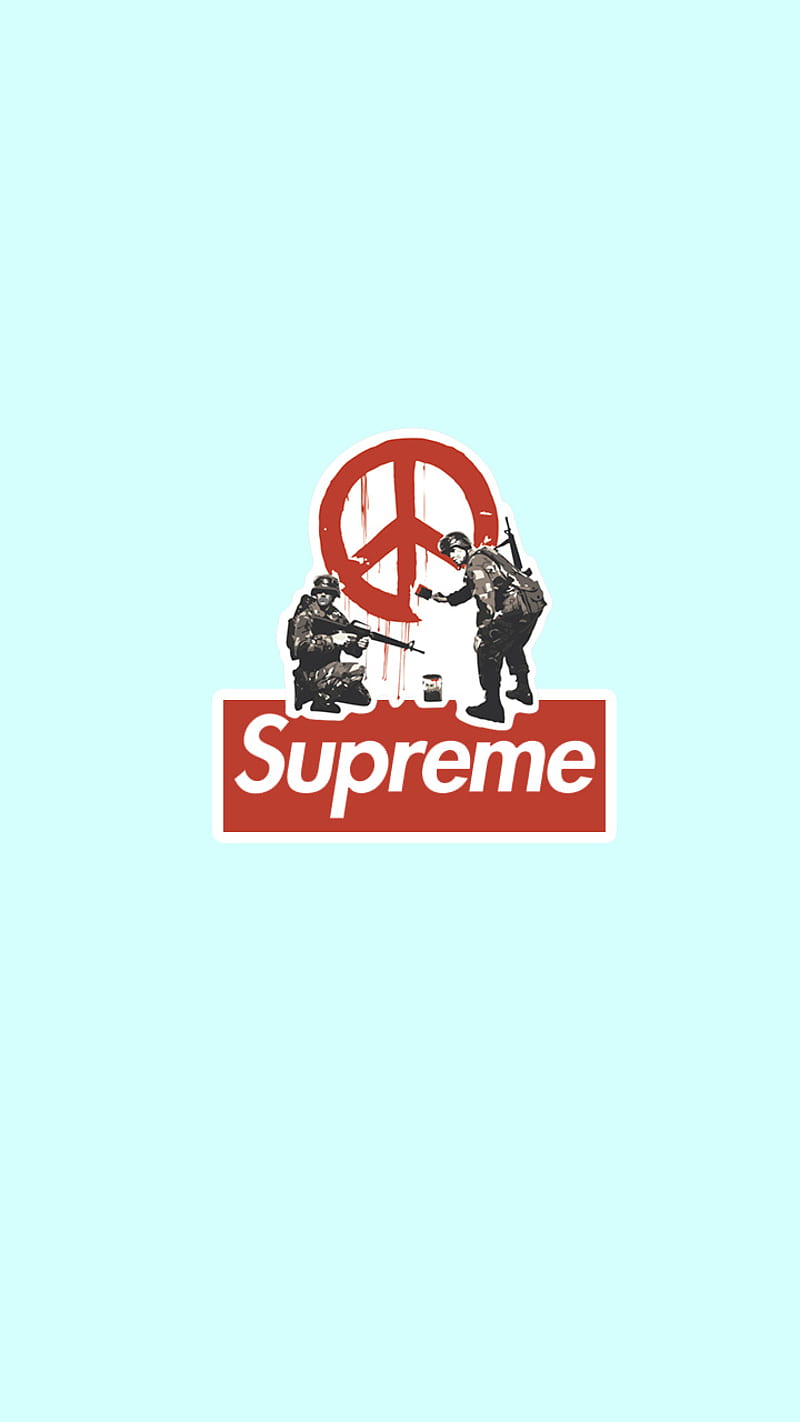 Download Gucci x Supreme collection for the trendy streetwear lovers.  Wallpaper
