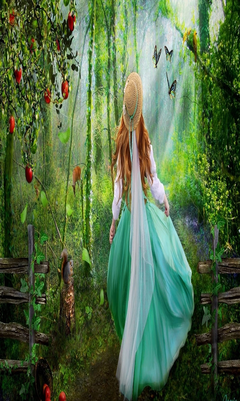 Billie on Magical Places and Beautiful Things Alone girl Daydream One  with nature Happy Alone HD wallpaper  Pxfuel