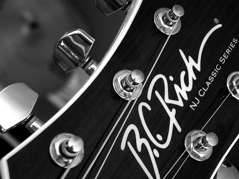 BC Rich Guitars, instrument, guitar, music, audio, strings, HD wallpaper