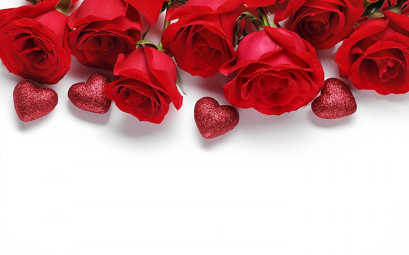 Passion, red, romantic, valentine day, roses, corazones, moment, love, flowers, HD wallpaper