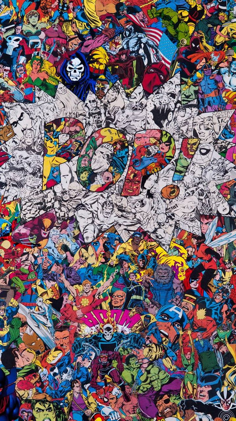 Muriva 159501 Marvel Avengers Wallpaper Multi Coloured Hulk Thor Ironman  Comic Strip Kids Room, 10 m x 0.52 cm - Amazon.com