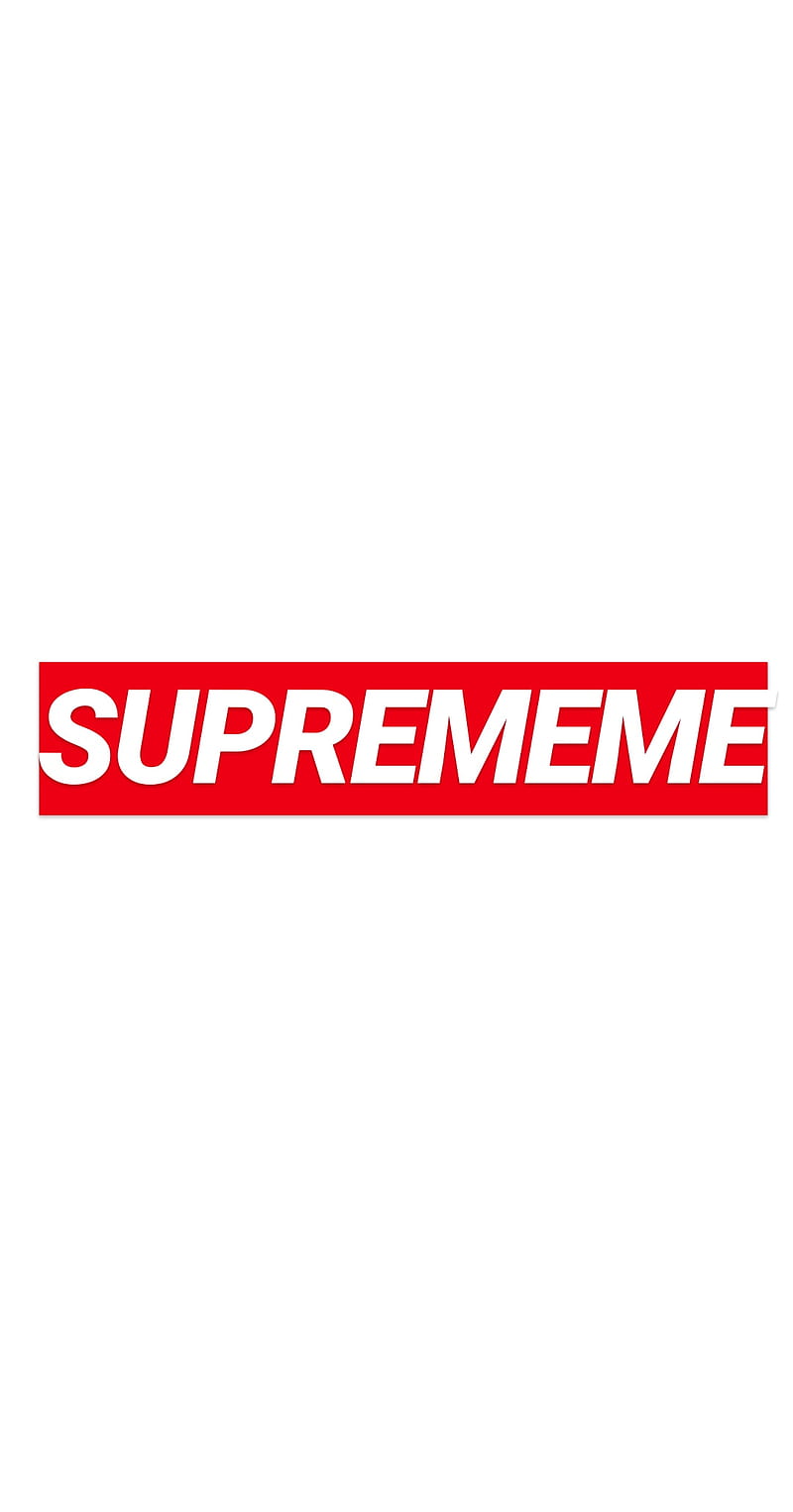 SUPREMEME, supreme, white, epic, minimalism, pure, HD phone wallpaper ...