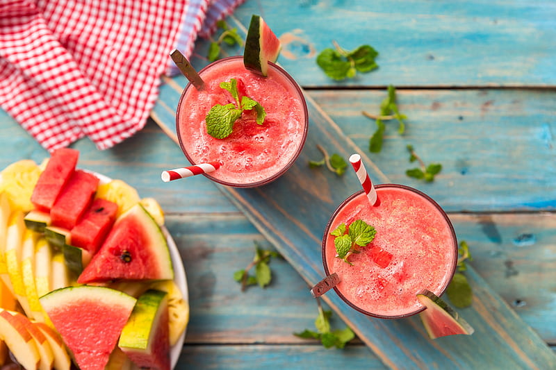 Food, Juice, Drink, Fruit, Watermelon, HD wallpaper