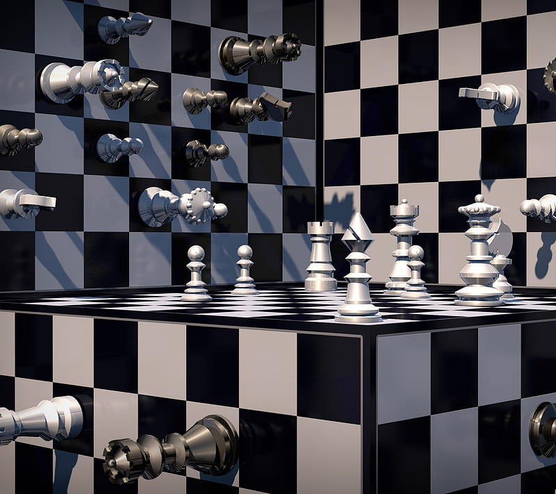 Chess 3d wallpaper, 1920x1200, 37092