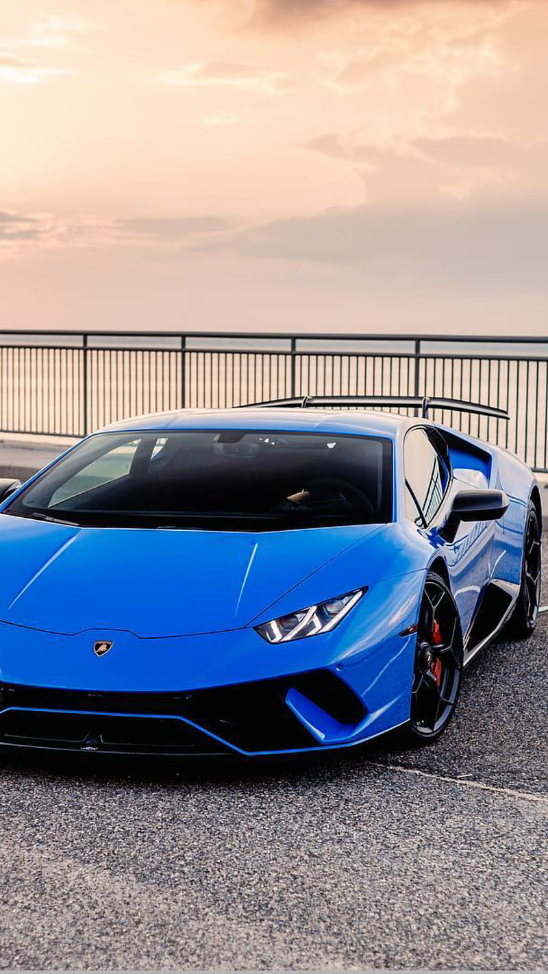 Blue Lamborghini, huracan, car, supercar sports, america, new, beach, HD  phone wallpaper | Peakpx