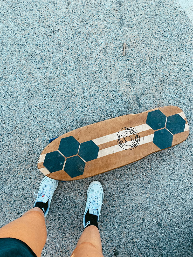 legs, longboard, skateboard, sneakers, HD phone wallpaper
