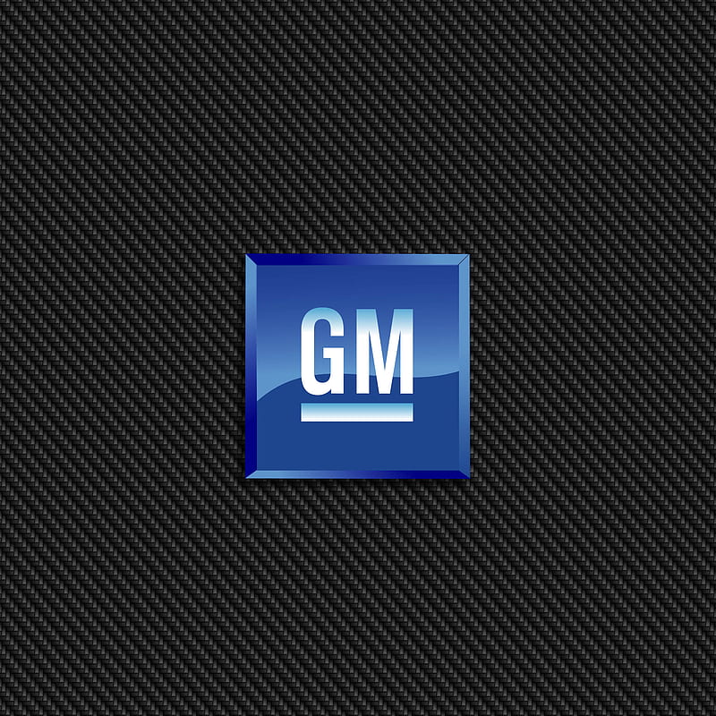 GM Carbon, gm, logo, HD phone wallpaper