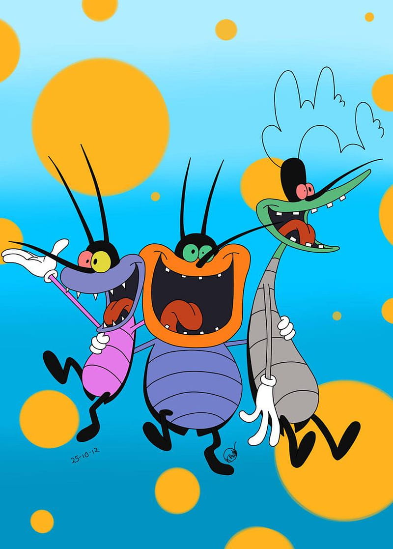 HD oggy-and-the-cockroaches wallpapers | Peakpx