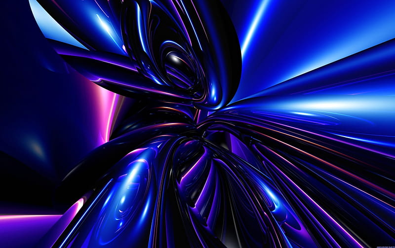 Distortion, , bryce, purple, abstract, 1920x1200, blue, HD wallpaper ...