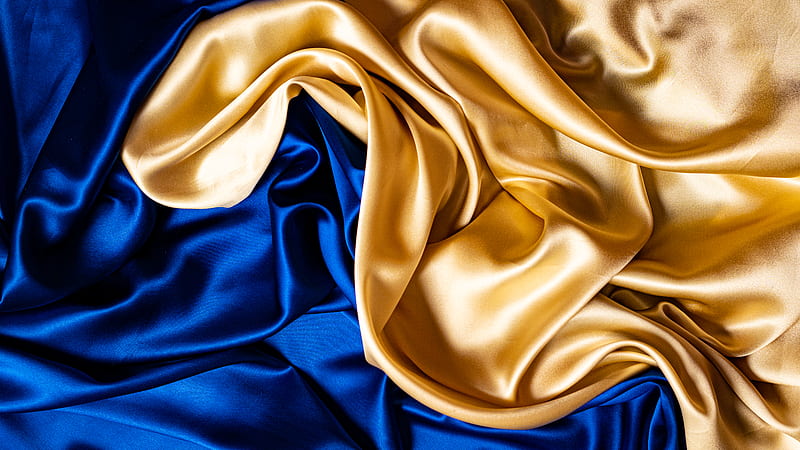 Brown Textile on Blue Textile, HD wallpaper