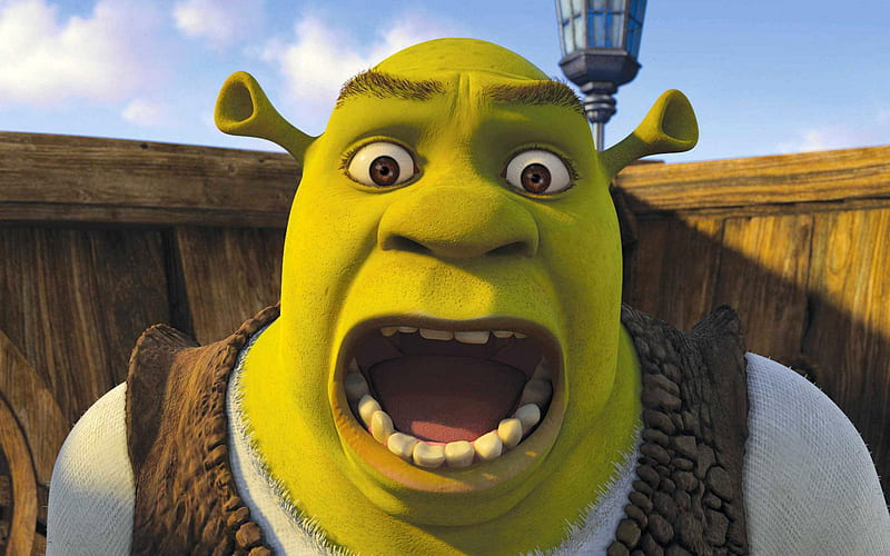 Shrek Face Meme | Postcard