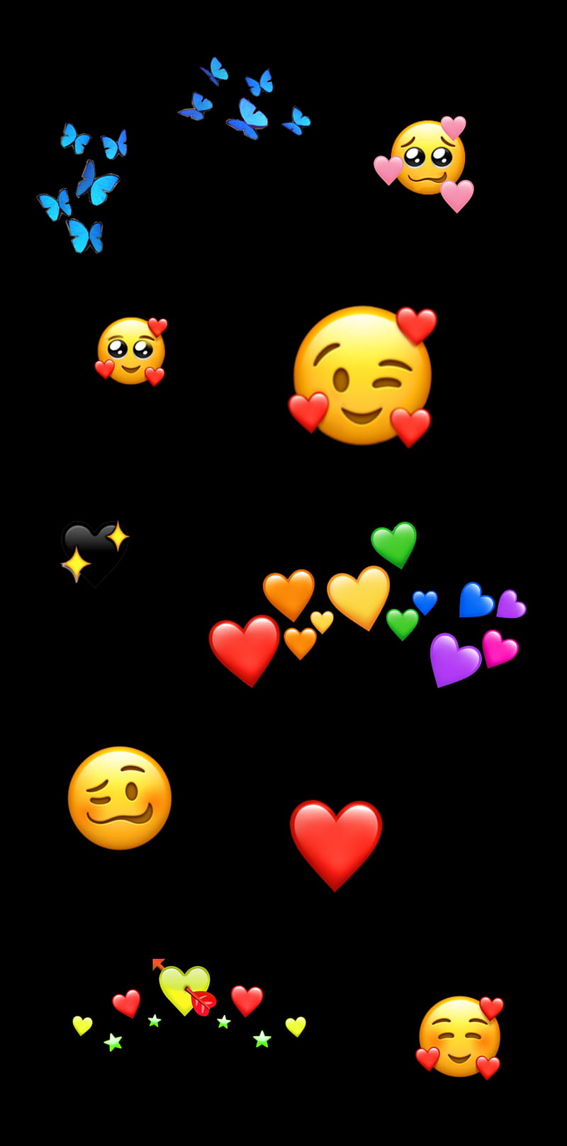 Emojis, felicidad, sonrisa, Fondo de pantalla de teléfono HD | Peakpx