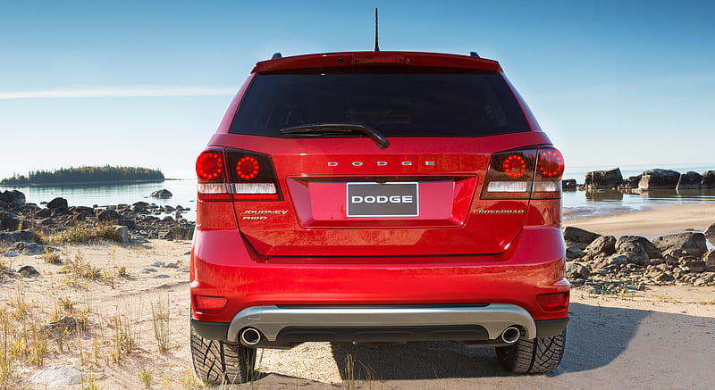 2014 Dodge Journey Crossroad - Rear , car, HD wallpaper