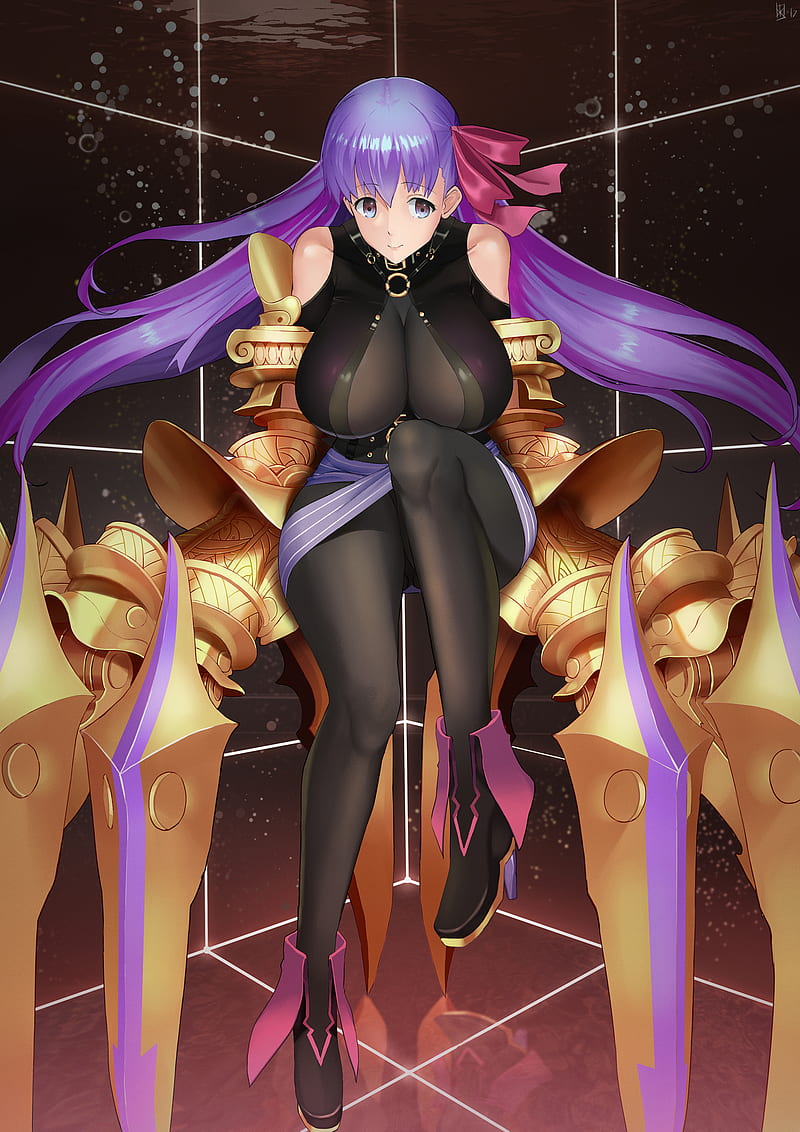armor, Fate/Extra, Fate/Extra CCC, Fate/Grand Order, Fate/Stay Night, heels, pantyhose, Passionlip, weapon, long hair, simple background, HD phone wallpaper