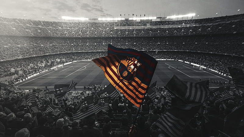Soccer, FC Barcelona, Soccer , Camp Nou, HD wallpaper