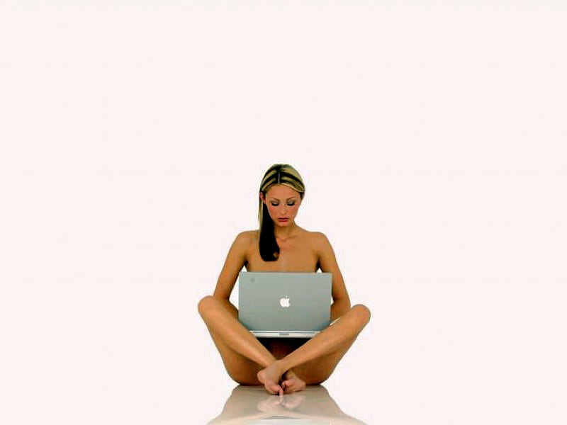 Laptop Lady, cool, lady, laptop, HD wallpaper | Peakpx