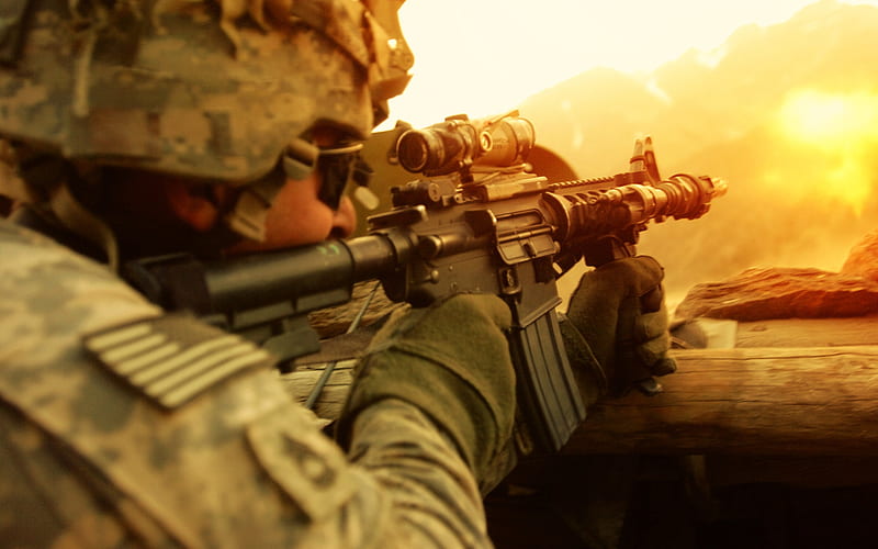 US Army Soldier-Military, HD wallpaper