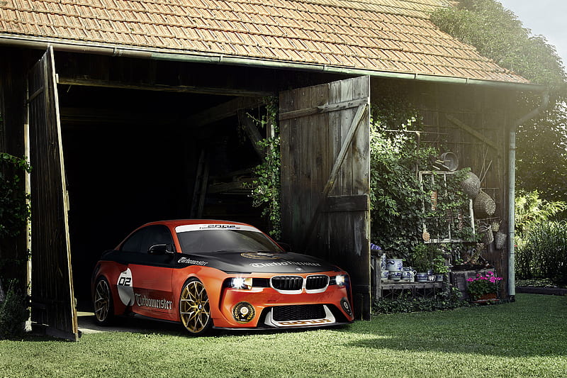 2016 BMW 2002 Hommage Concept, Coupe, Homage, Inline 6, Turbo, car, HD wallpaper