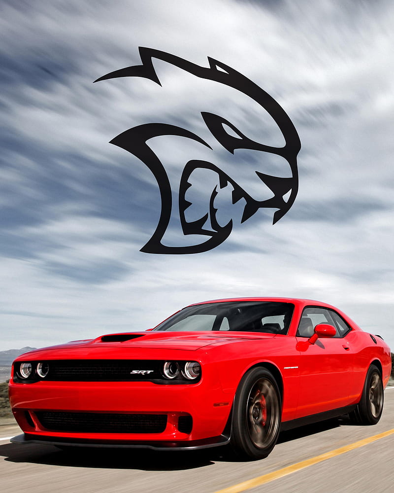 dodge challenger srt hellcat iPhone Wallpapers Free Download