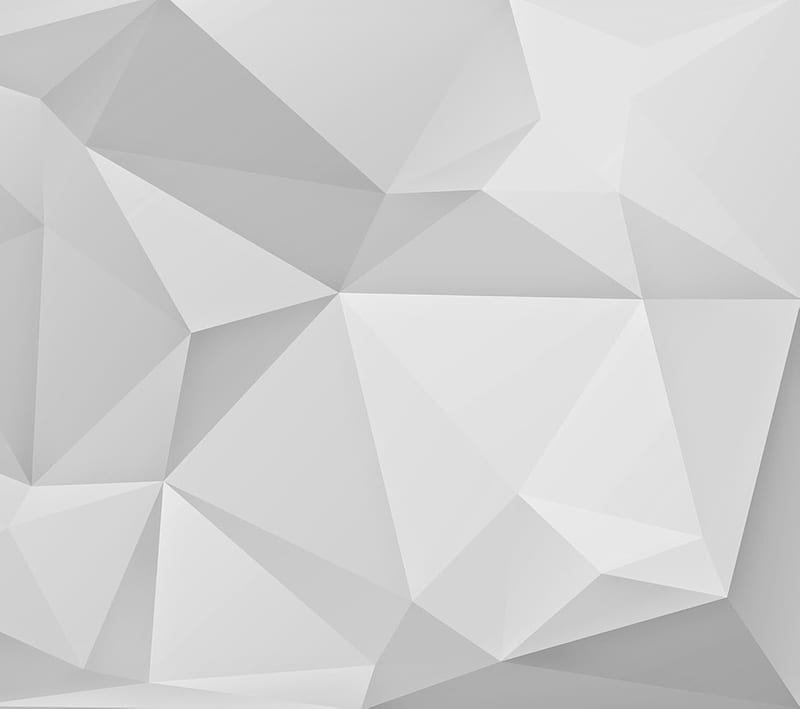 White Polygon, light, lite, poligon, HD wallpaper