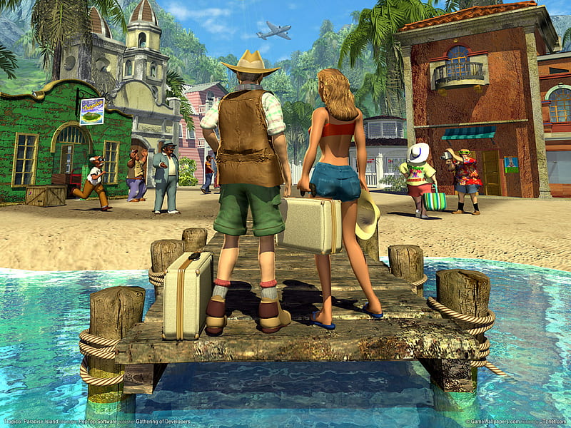 Video Game, Tropico, HD wallpaper