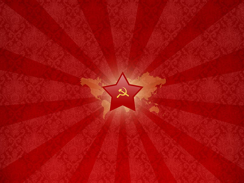 USSR, red, HD wallpaper