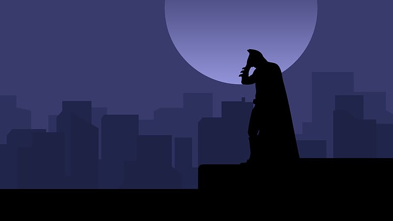 Batman, Comics, Minimalist, Dc Comics, HD wallpaper | Peakpx