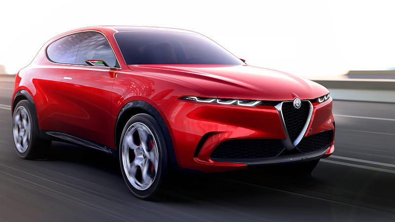 Alfa Romeo Tonale, SUV, Geneva Motor Show 2019, HD wallpaper