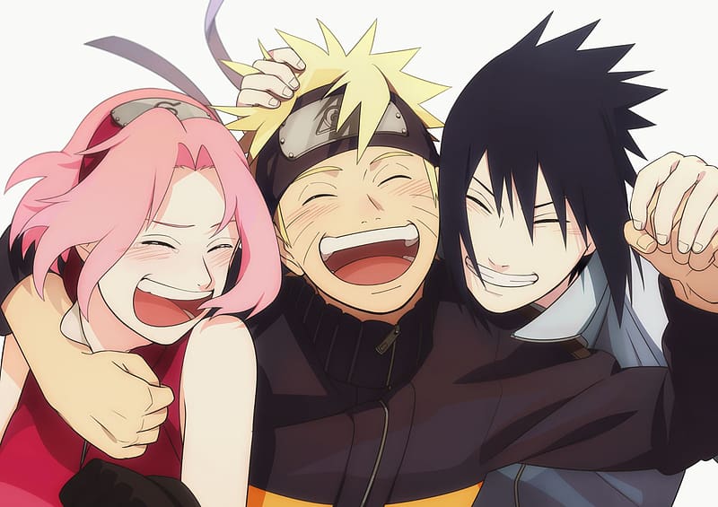 Anime Naruto Sasuke Uchiha Sakura Haruno Naruto Uzumaki HD