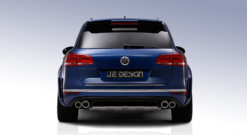2015 JE DESIGN VW Touareg 7P R-Line - Rear , car, HD wallpaper