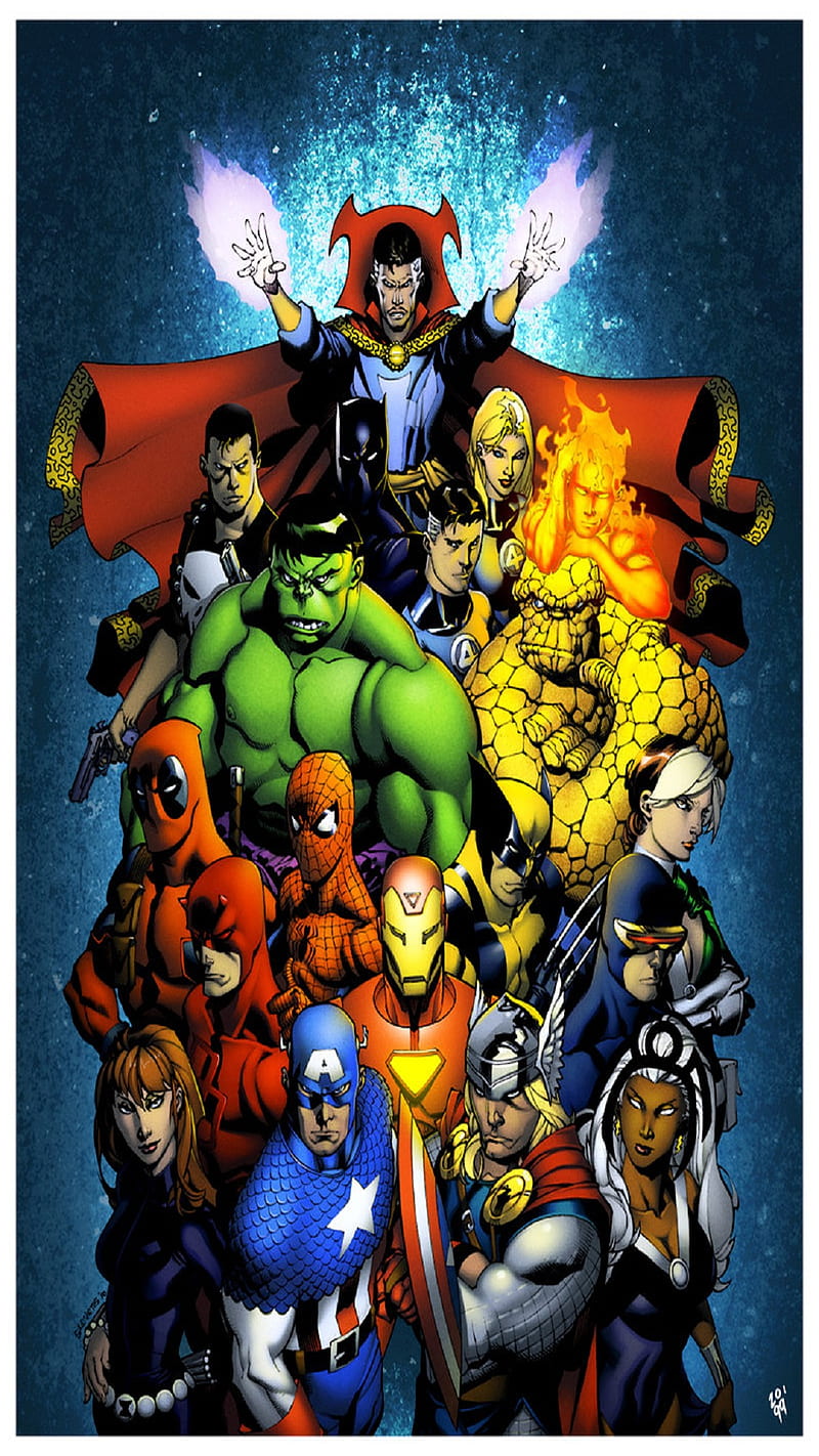 Marvel, captain, deadpool, hulk, ironman, spiderman, thor, widow,  wolverine, HD phone wallpaper | Peakpx