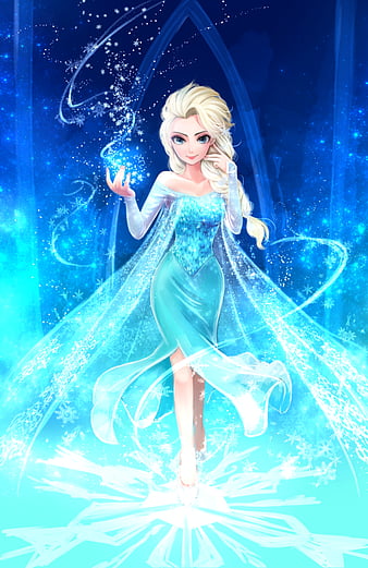 Princess Wala, Singing Elsa In Frozen Movie, disney, HD phone wallpaper