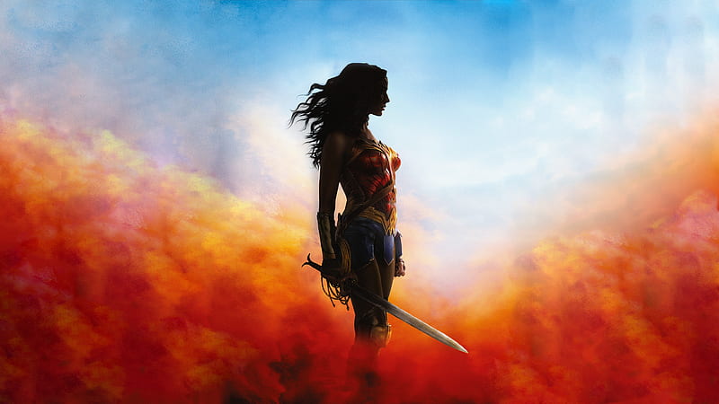 Wonder Woman 2018, wonder-woman, superheroes, HD wallpaper
