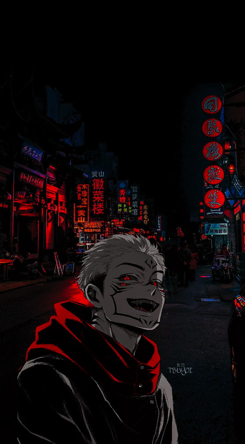 Sakuna , jujutsu kaisen, jujutsu kaisen sakuna, sakuna edit, HD phone wallpaper