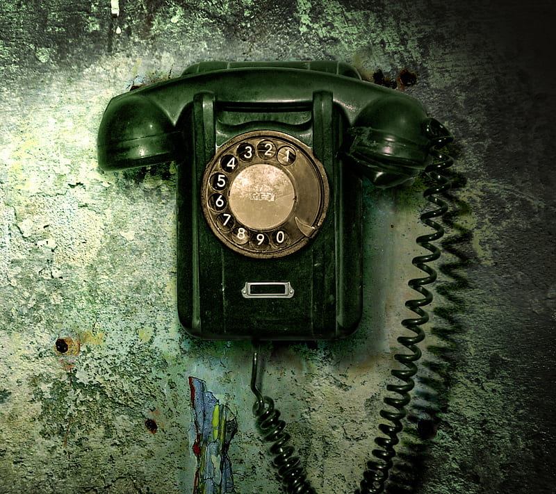 Vintage Telephone analogue, communication, dialer, HD wallpaper