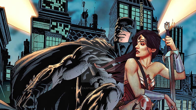 Batman y mujer maravilla en misión juntos, batman, mujer maravilla,  superhéroes, Fondo de pantalla HD | Peakpx