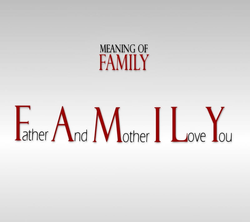 Family means, daughter, father, love, mother, quotes, son, you, HD wallpaper