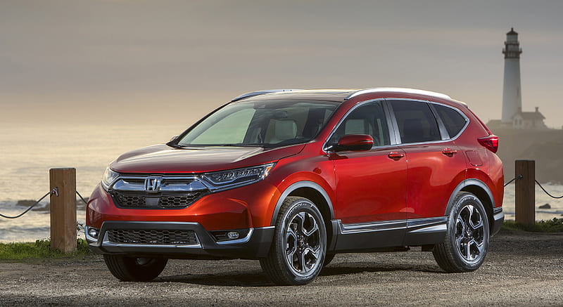 2017 Honda Cr-v Touring Awd - Front Three-quarter, Car, Hd Wallpaper 