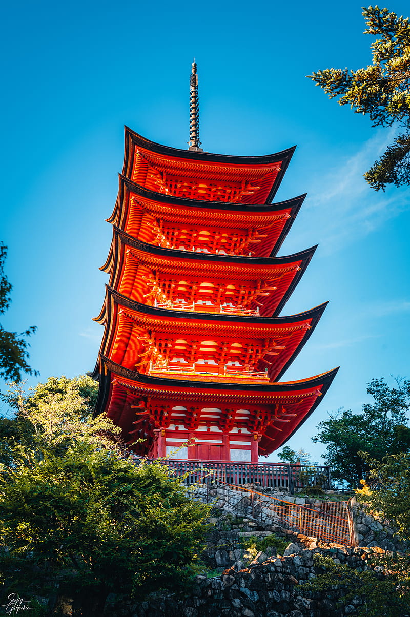 Pagoda, roof, building, architecture, HD phone wallpaper | Peakpx