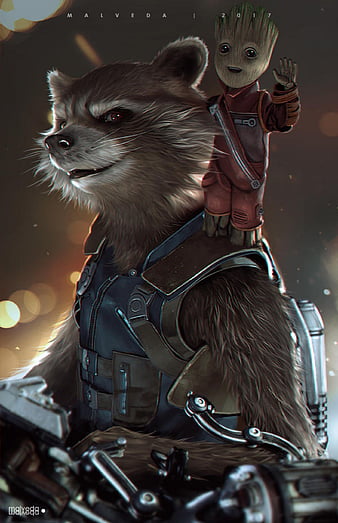 Groot And Rocket Raccoon Guardians Of The Galaxy, groot, rocket-raccoon,  guardians-of-the-galaxy, HD wallpaper | Peakpx