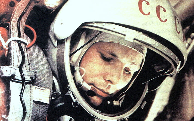 ussr, suit, space, gagarin, HD wallpaper