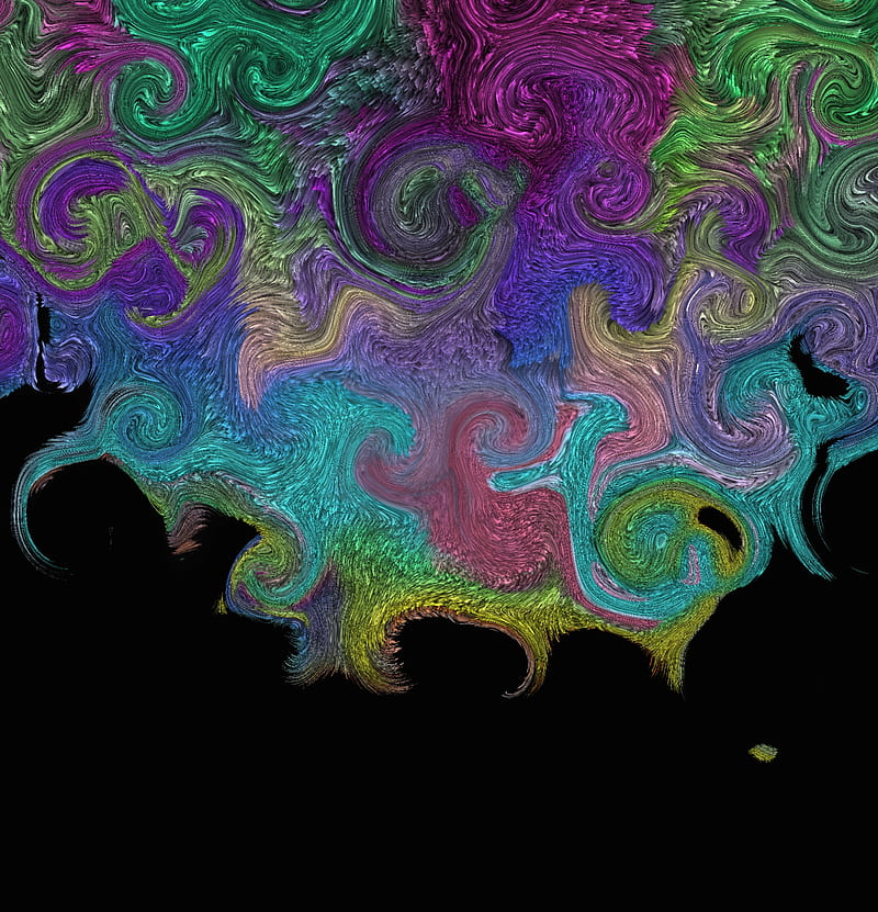 Turbulence , color, designs, trippy, circles, colorful, HD phone wallpaper