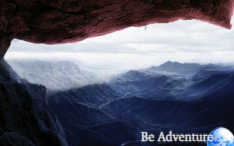Traveling, Mountains, Bonaventure Hoste, Be Adventure, HD wallpaper