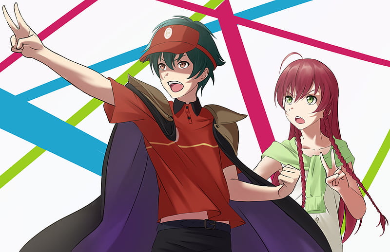 Anime, The Devil Is a Part-Timer!, HD wallpaper | Peakpx