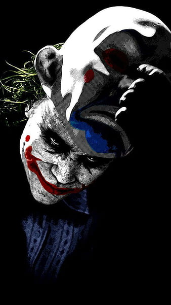 Joker Heath Ledger The Dark Knight 4K Wallpaper iPhone HD Phone #4010h