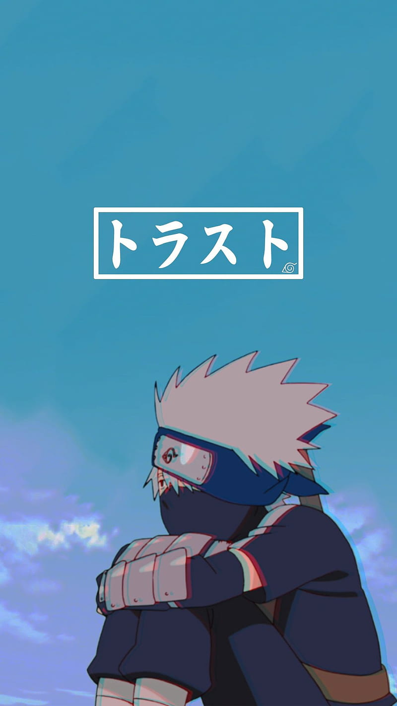 Kakashi, naruto, icon, art, dp, HD phone wallpaper