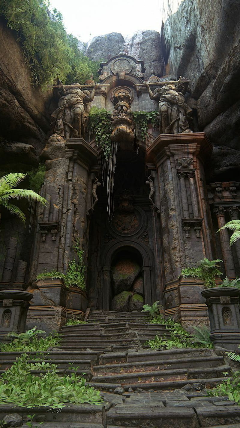 History, nature, temple, HD phone wallpaper
