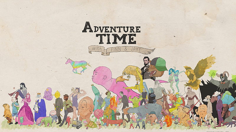 BMO Finn Jake Marceline Princess Bubblegum Adventure Time, HD wallpaper