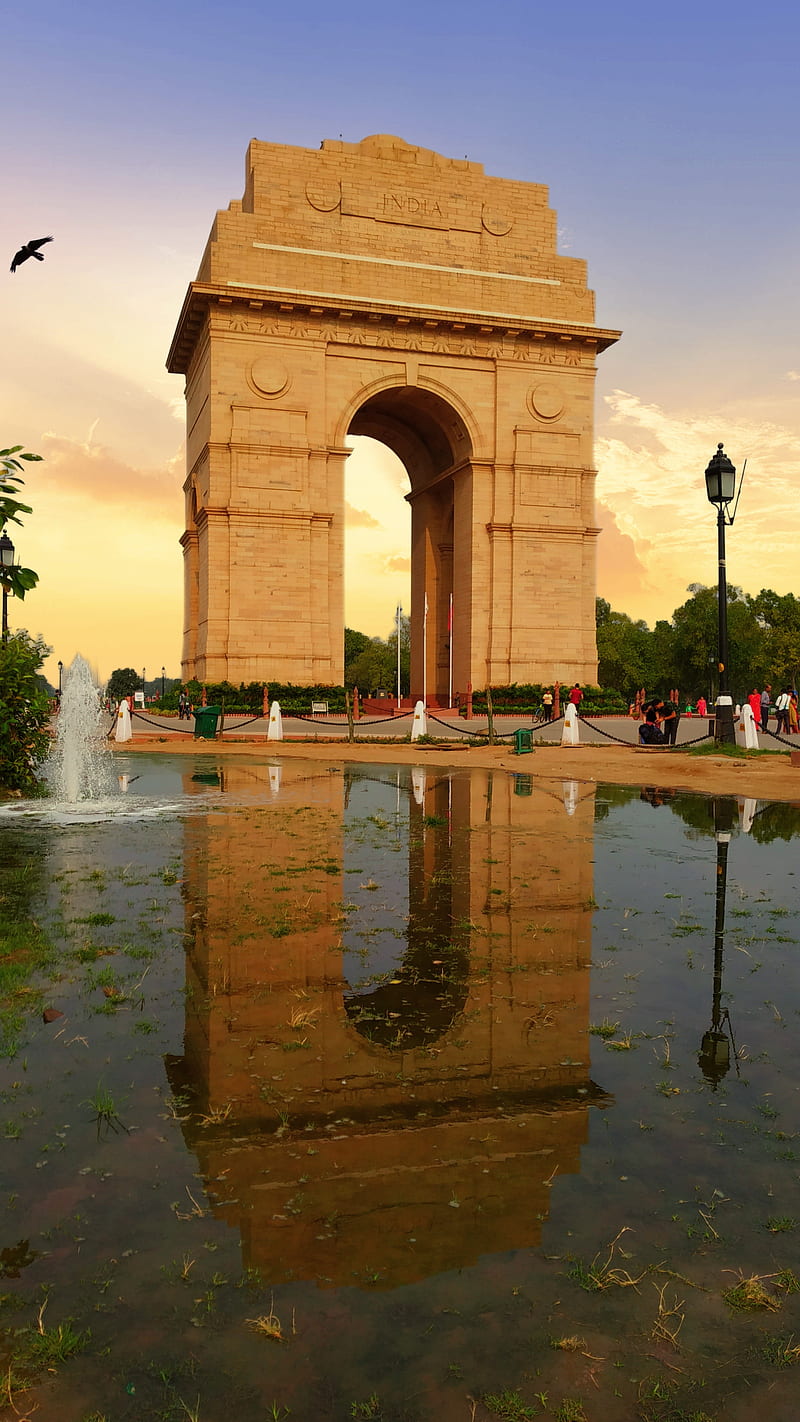 Beautiful India gate, bonito, delhi, gate, india, mobile, graphy, travel, HD phone wallpaper