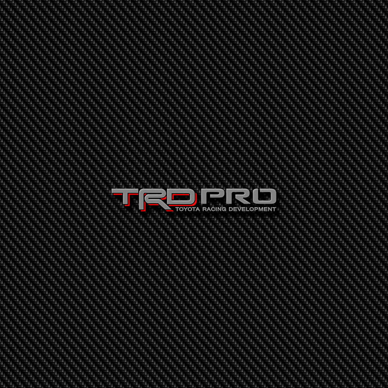 TRD Pro Carbon badge emblem logo toyota trd pro HD phone wallpaper   Peakpx
